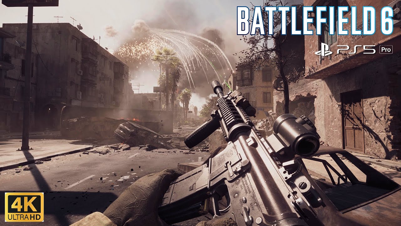 Battlefield 6 4k gameplay l PS5 PRO Cairo conquest no commentary