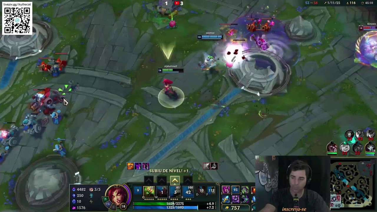 GOSTA DE LOL? AQUI É A LIVE DE ADC E JG