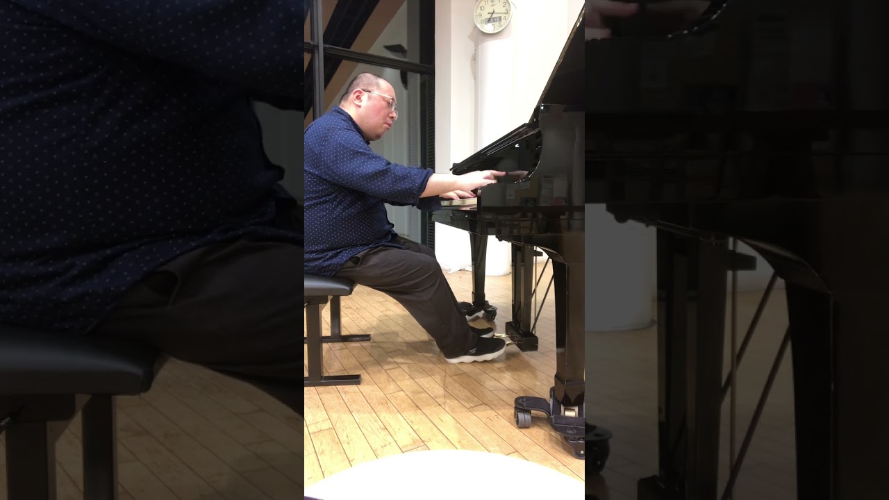 ヒナステラ　ピアノソナタ第1番　第1楽章　佐々木世寿