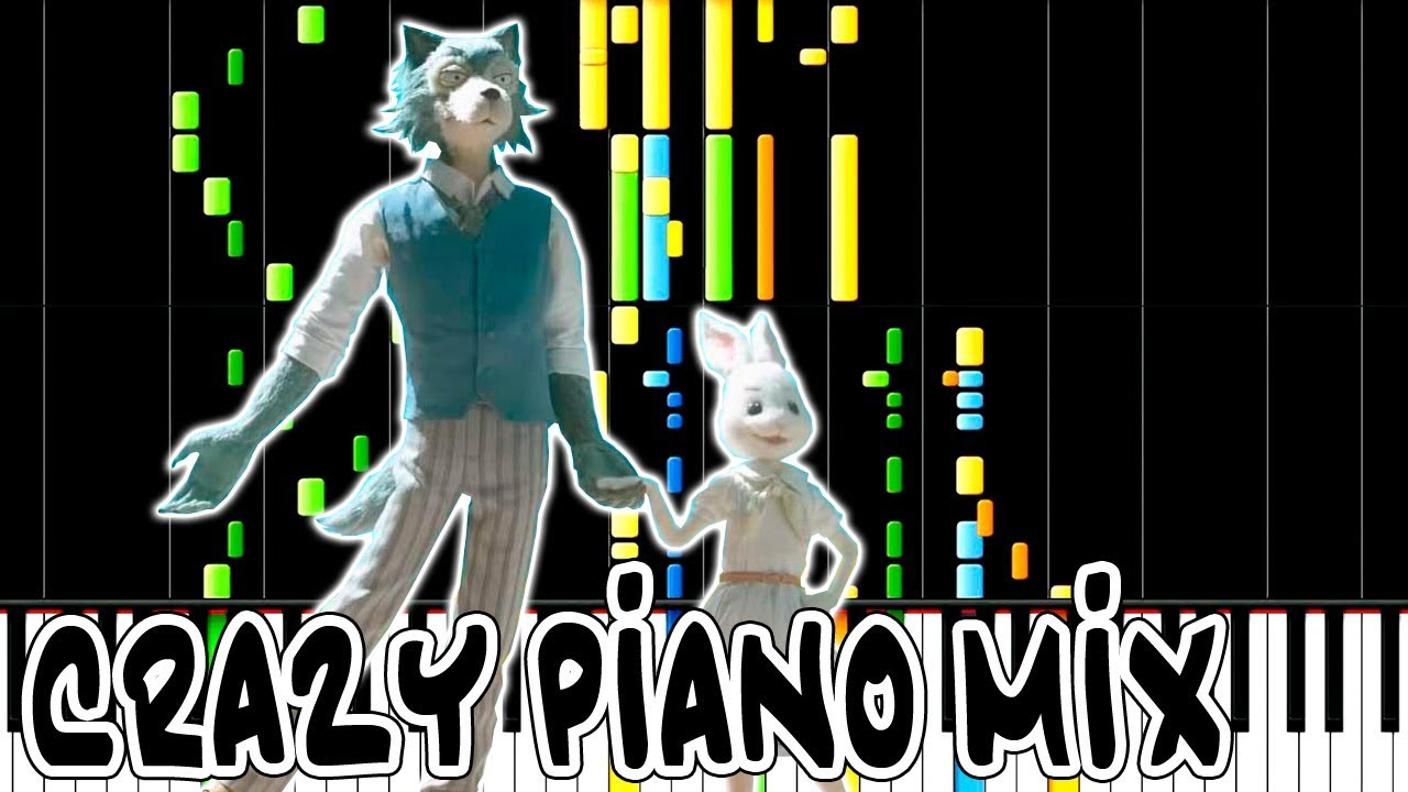 Crazy Piano Mix! WILD SIDE [Beastars OP 1]