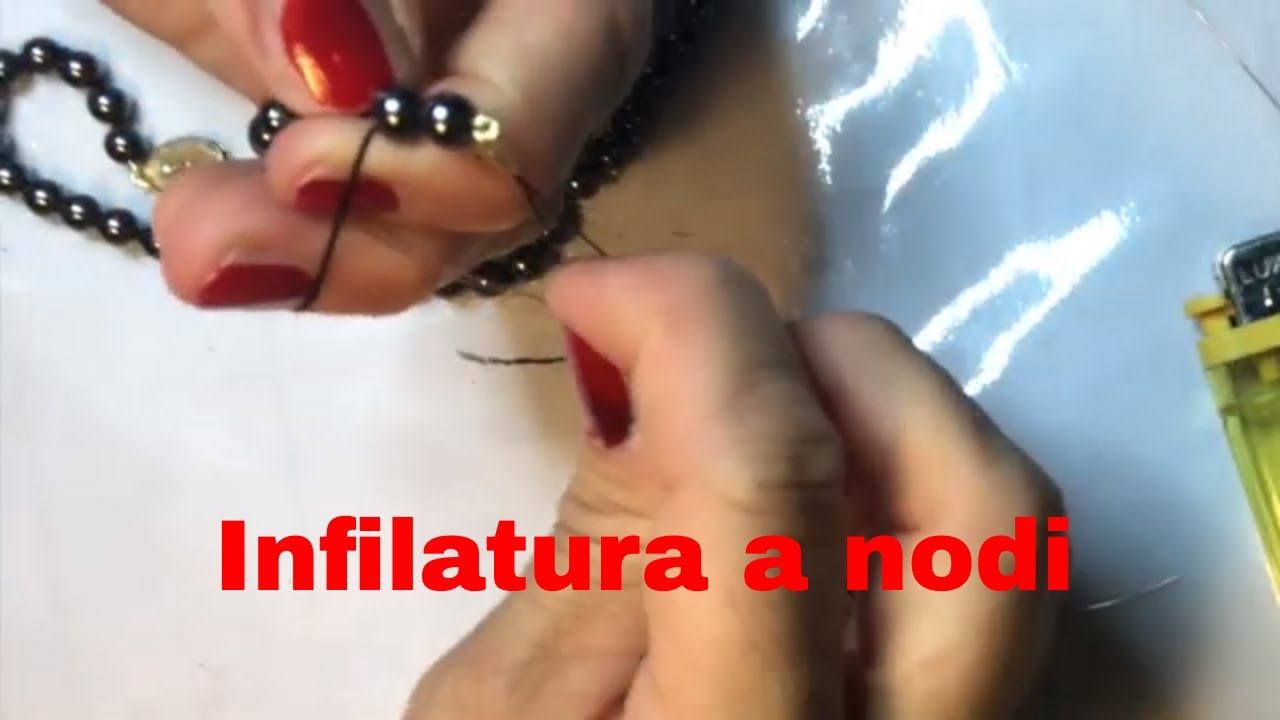 Tutorial infilatura a nodi