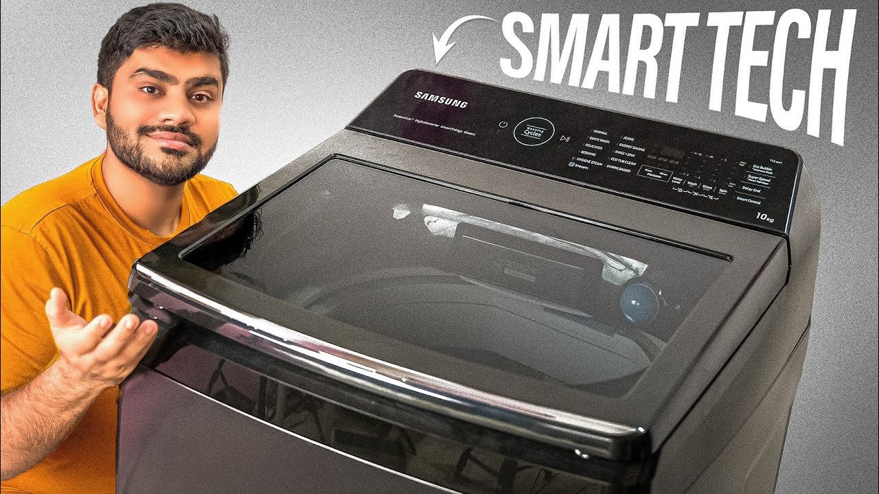 Samsung Ecobubble™ Top Load Washing Machine - Intelligent Machine with Smart Features