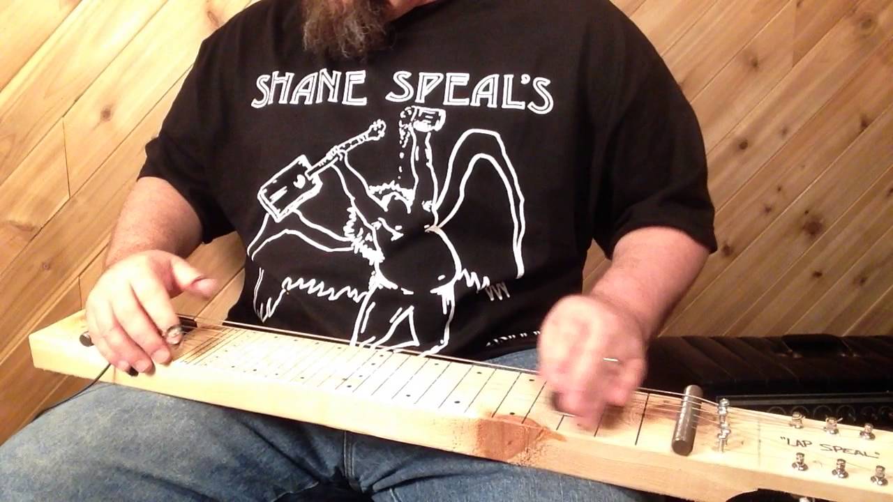 Shane Speal's 2x4 lap steel guitar - Demo