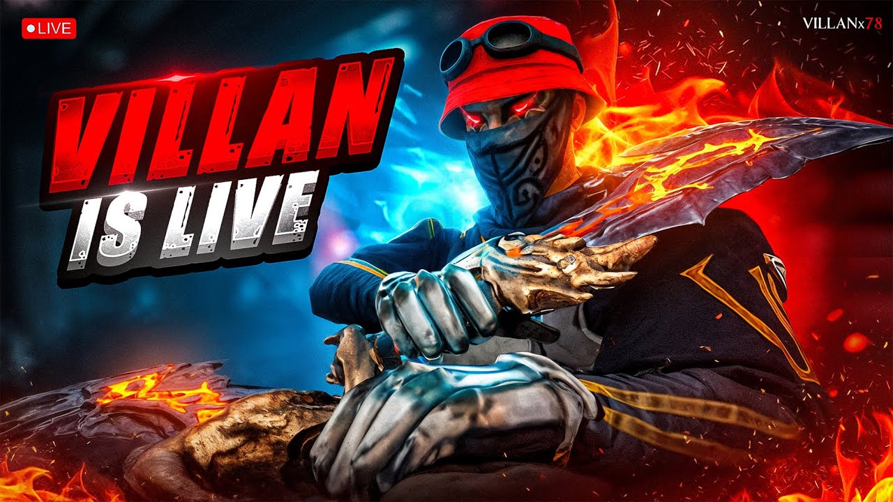 TOO MANY TOURNAMENTS 🥵 CAN NG WIN ? 🔥 VILLAN IS LIVE 🖤 #villanxd #freefirelive
