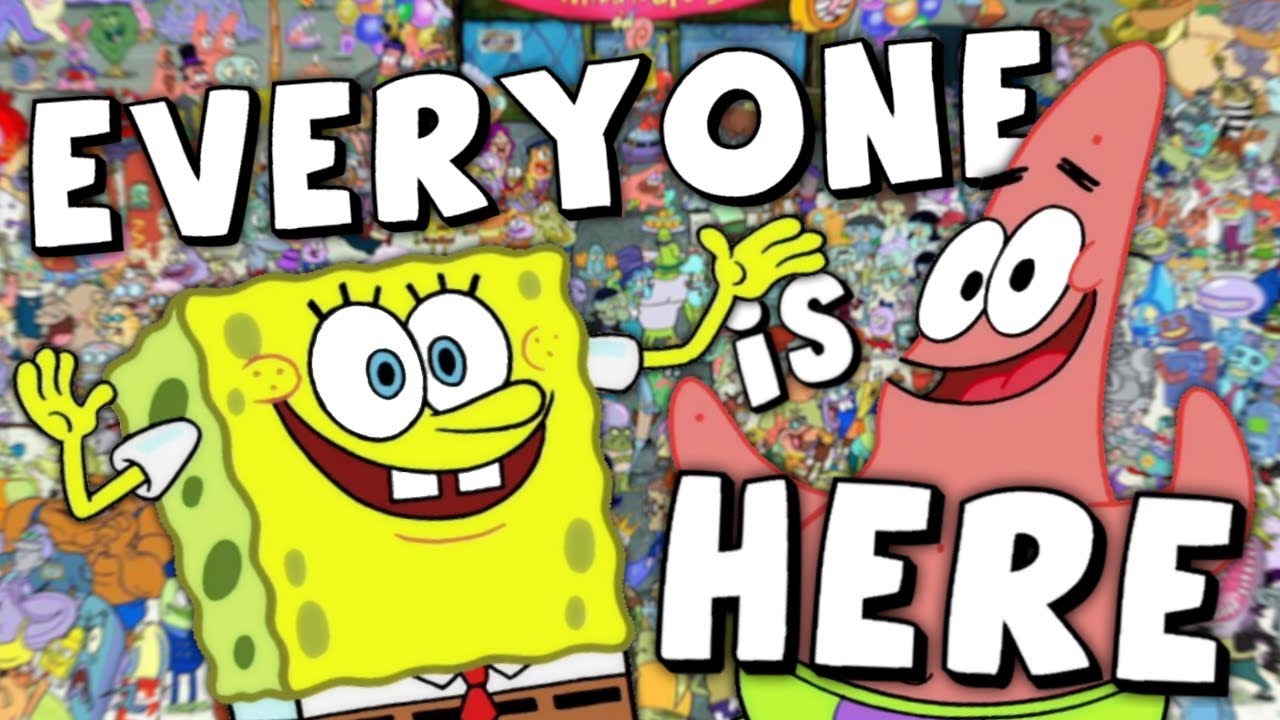 Every Spongebob Character EVER!