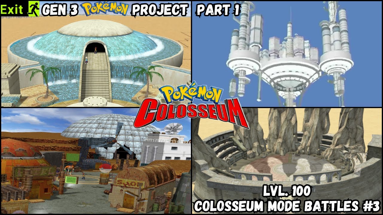 GEN 3 POKEMON PROJECT PART 1: Colosseum Mode Battles (Lvl 100) #4