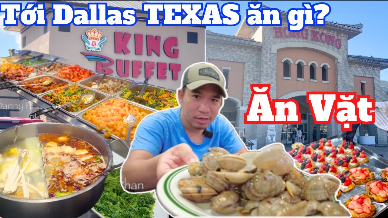 Ăn gì khi tới du lịch Dallas Texas P.2| Ăn vặt khu người Hoa ở Texas ngon tuyệt vời| Danny Phan