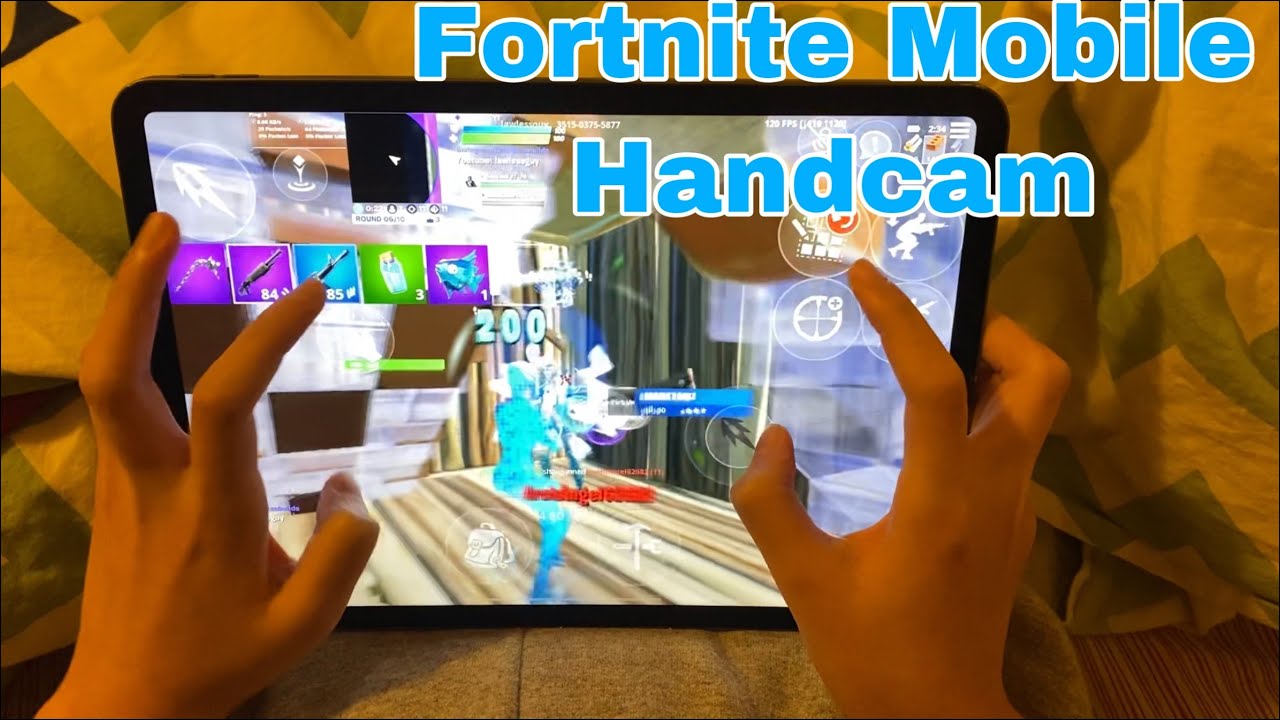 Fortnite Mobile Handcam (4 Finger Claw) Drag Edit Fortnite Season 3 Chapter 2