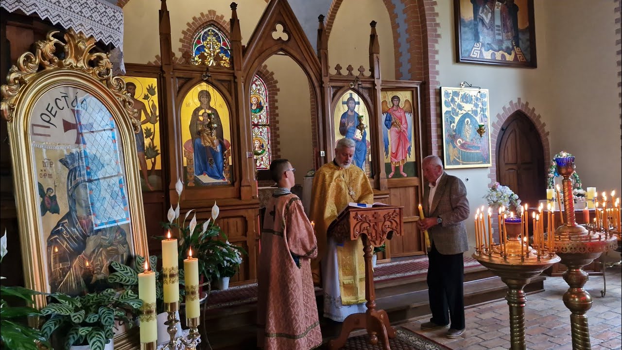 Święta Boska Liturgia z Ług z 28 lipca 2024 r. - Nabożeństwo celebruje ks. Artur Graban