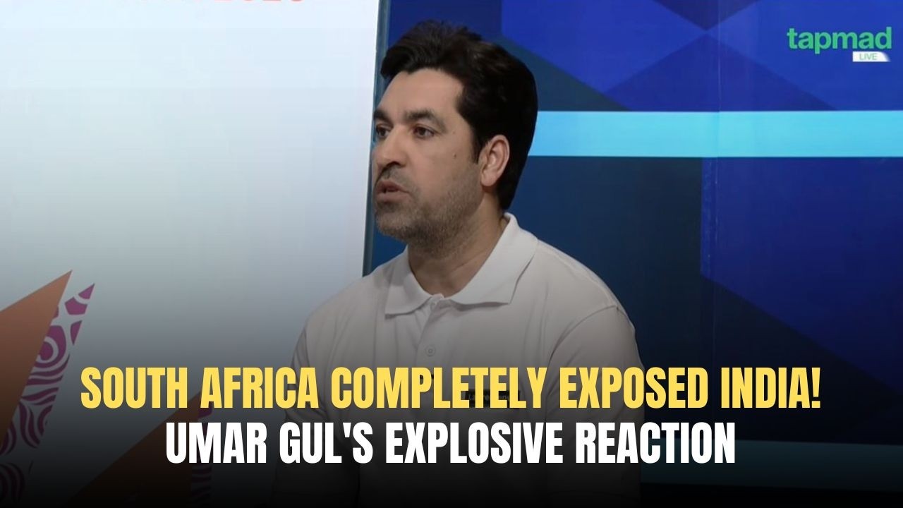 South Africa Completely Exposed India | Umar Gul | Game On Hai | tapmad