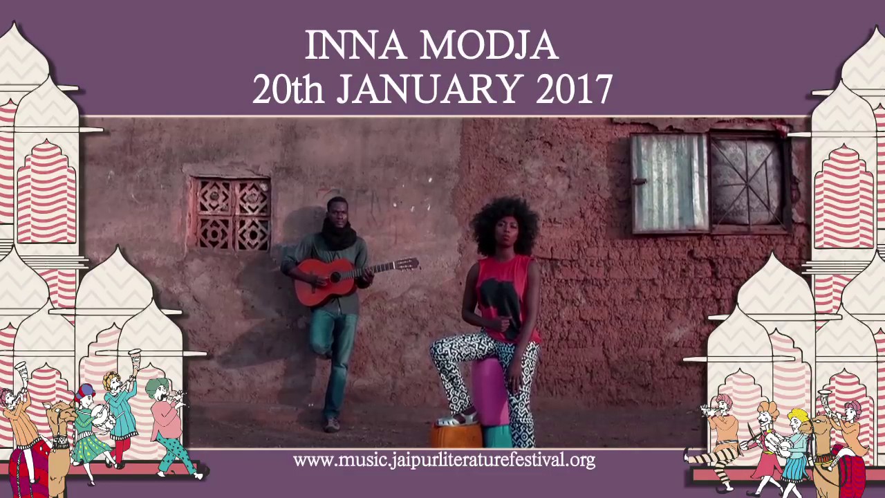 INNA MODJA at ZEE JLF Music Stage