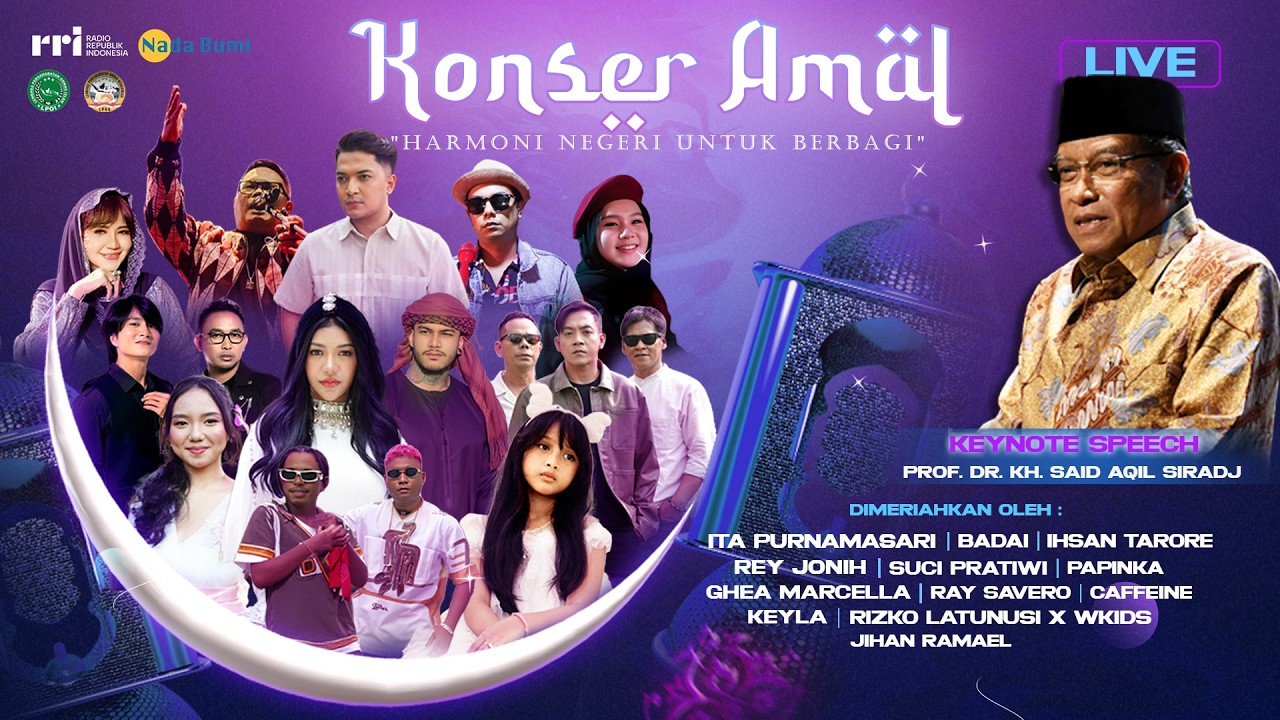 Konser Amal “Harmoni Negeri untuk Berbagi” | Live 23 Februari 2026