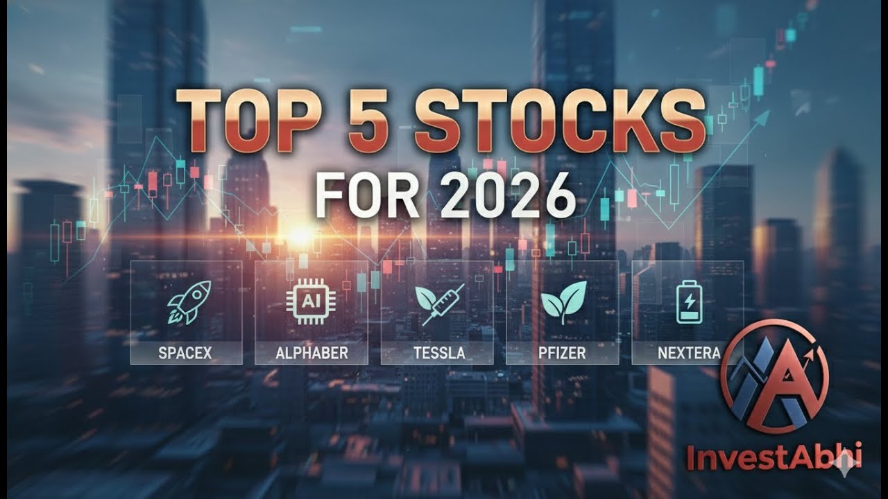 Top 5 Stocks to Buy and Hold for 2026 (Prepare for the Rally!) /#TopStocks2026 #stockmarketindia