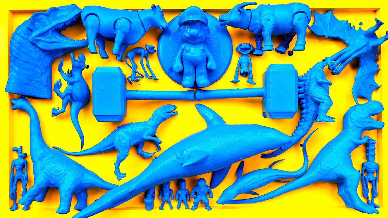 Dinosaurus Jurassic World Dominion : T-rex/ Brachiosaurus/ Skibidi/ Spider-Man/ KingKong/ Godzilla