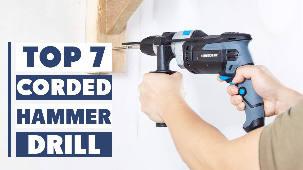 Top 7 Best Corded Hammer Drills for Heavy-Duty Use in 2025