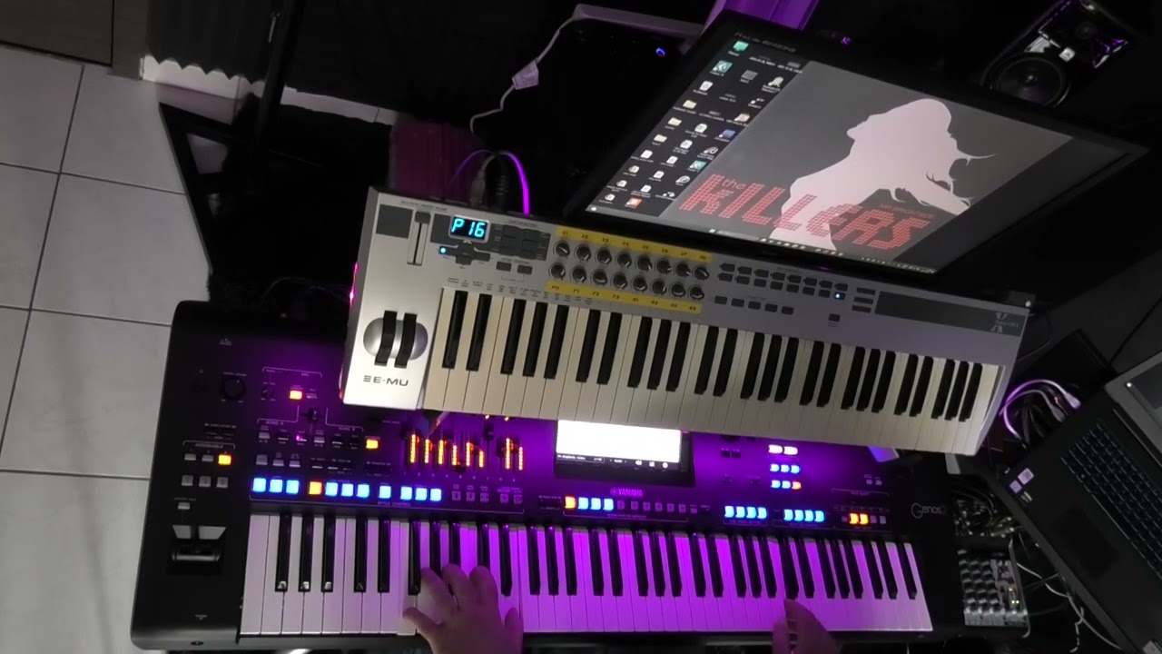 The Killers   Mr  Brightside Cover by Albert on Yamaha Genos 2