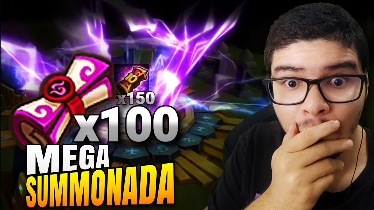 MEGA SUMMONADA COM MAIS DE 100 LDS ! Summoners War