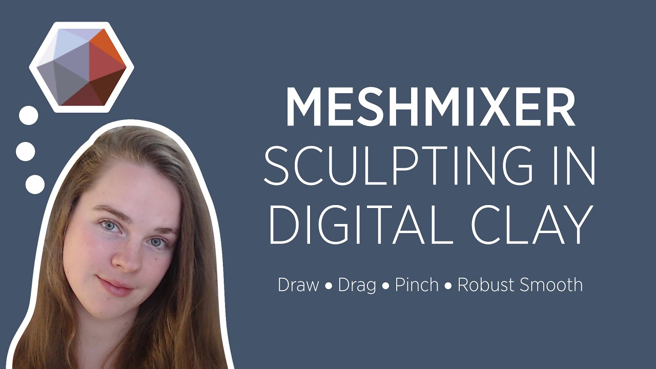 Meshmixer | How to sculpt in digital clay | ⚡ Quickie ⚡
