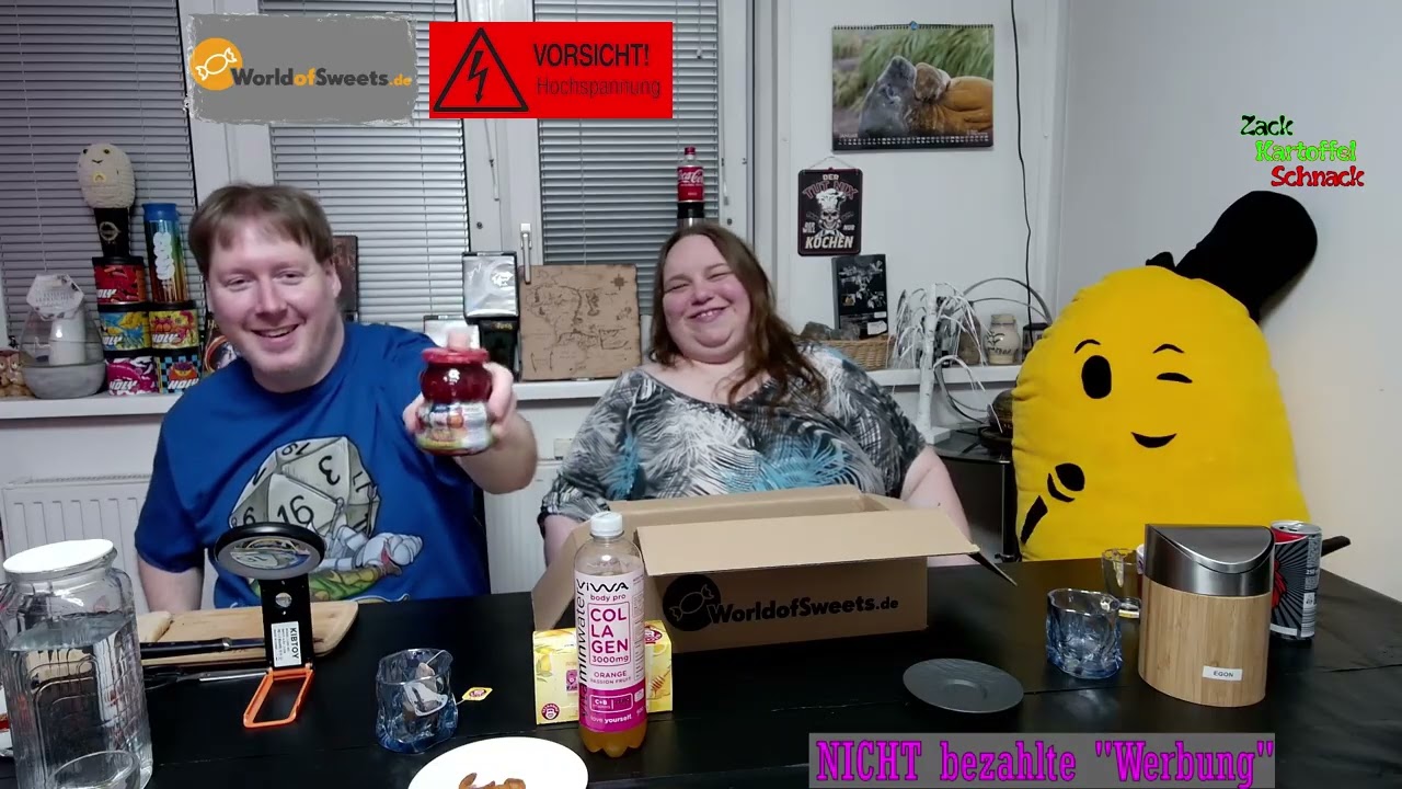 Vorsicht! Hochspannung 217 - Auspacken Unboxing - WoS-Neuheiten Box Januar 2026 von World of Sweets