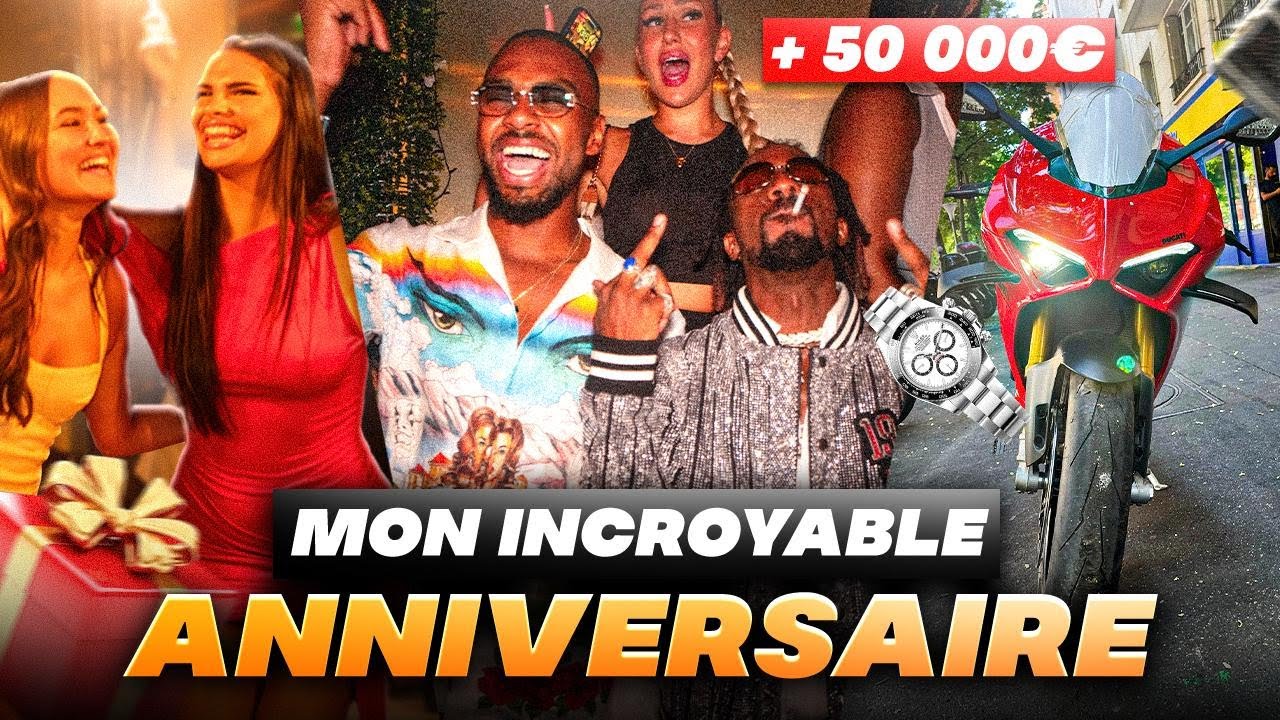 MON INCROYABLE ANNIVERSAIRE, 26 ANS, 50 000 €, L'ARC, ROLEX, DUCATI 🔥🔥