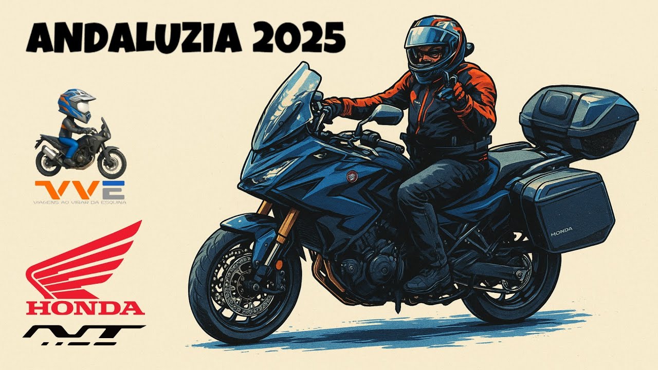 ANDALUZIA 2025 COM HONDA NT 1100 DCT SE