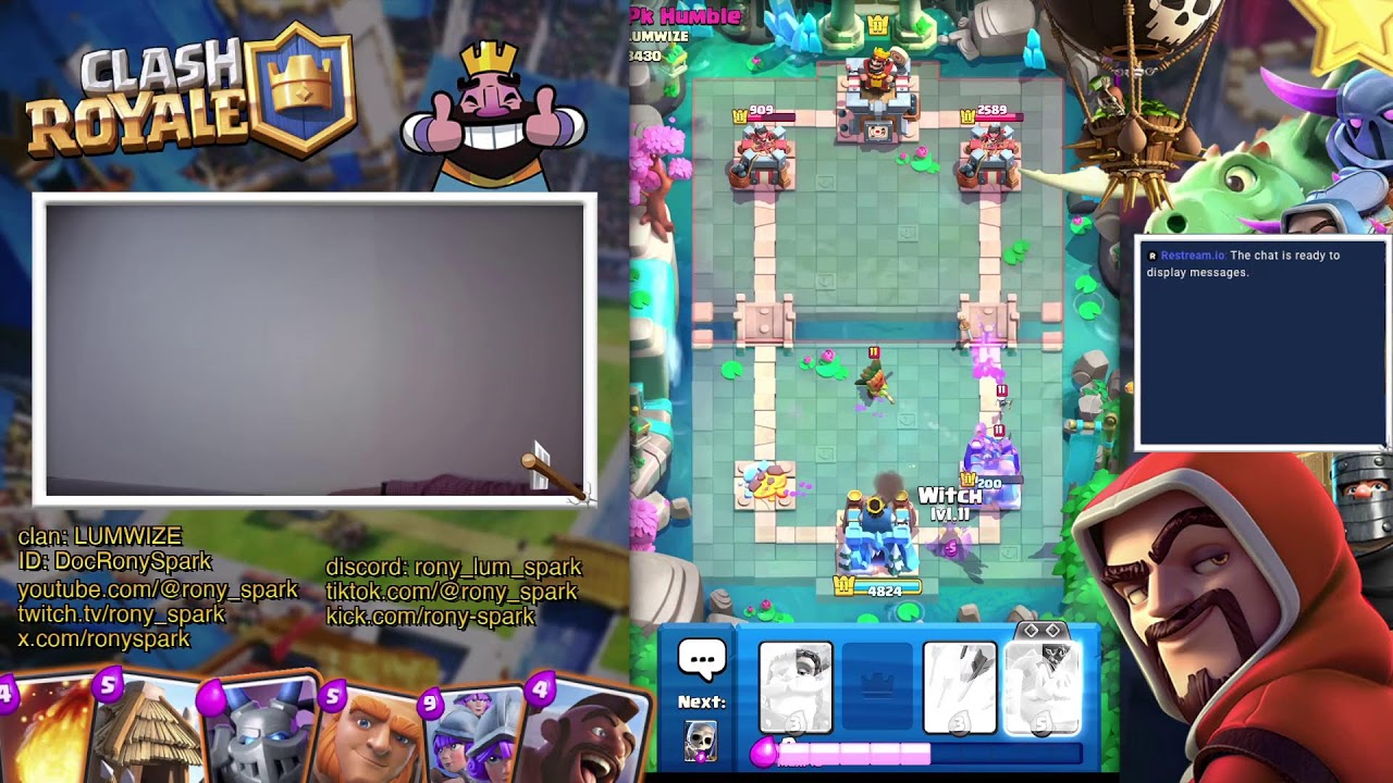Clash Royale 👑 with ⚡️Rony Spark⚡️