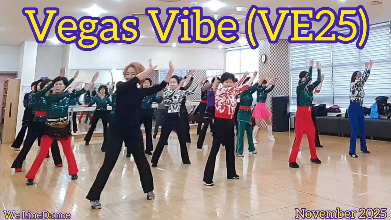 Vegas Vibe (VE25) linedance - beginner  - Colin Ghys  - November 2025