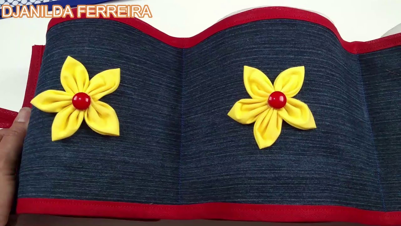 TRANSFORME UMA CALÇA JEANS EM UM PORTA PAPEL HIGIÊNICO