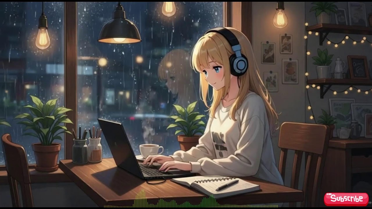 Cozy Cafe Lofi ☕ Study Beats for Focused Nights (24/7 Live)