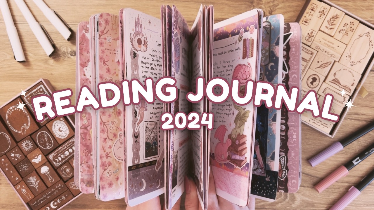 2024 Reading Journal Flip Through ✨ (finally!)