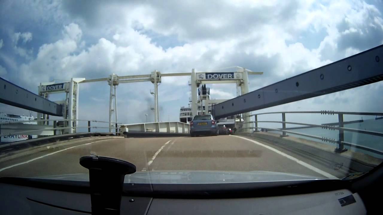 Dover to Calais ferry complete experience (arrival, check in, boarding, getting out), P&O