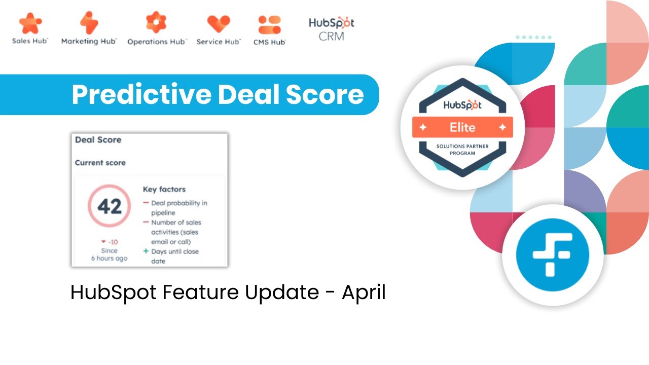 HubSpot Feature Update | Predictive Deal Score
