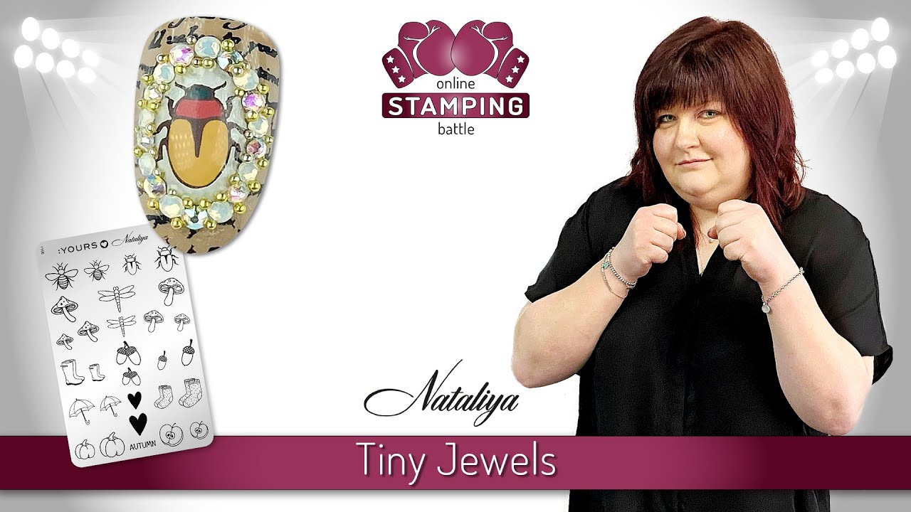 ROUND 4  :YOURS Online Stamping Battle 'Tiny Jewels'