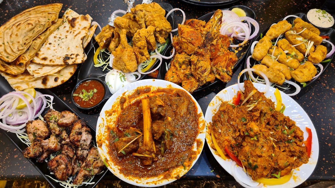 Delhi ka Special Pure Desi Ghee Mutton, Tawa Chicken, Butter Tandoori Chicken, Lollipop & Fry Fish