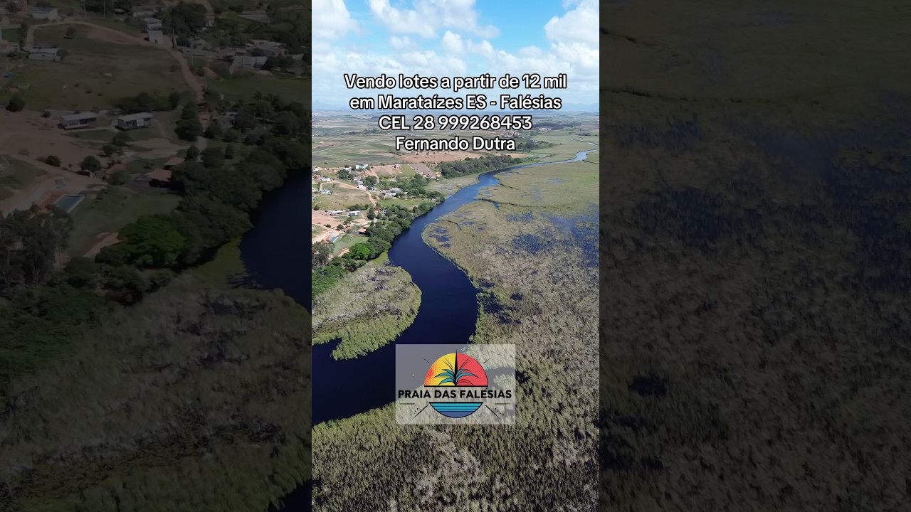 Vendo lotes a partir de 12 mil em Marataízes ES - Falésias CEL 28 999268453 Fernando Dutra 