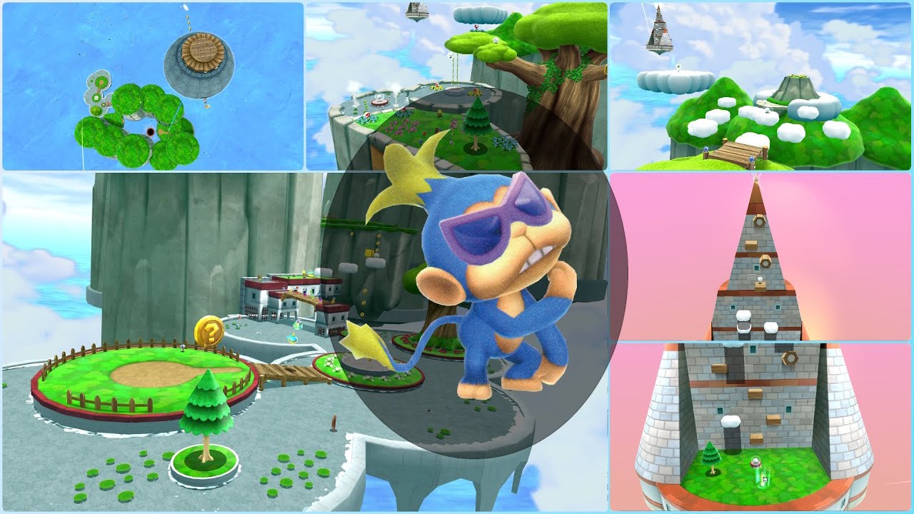 Super Mario Galaxy 2 - Fluffy Bluff Galaxy [Cinematic Showcase]