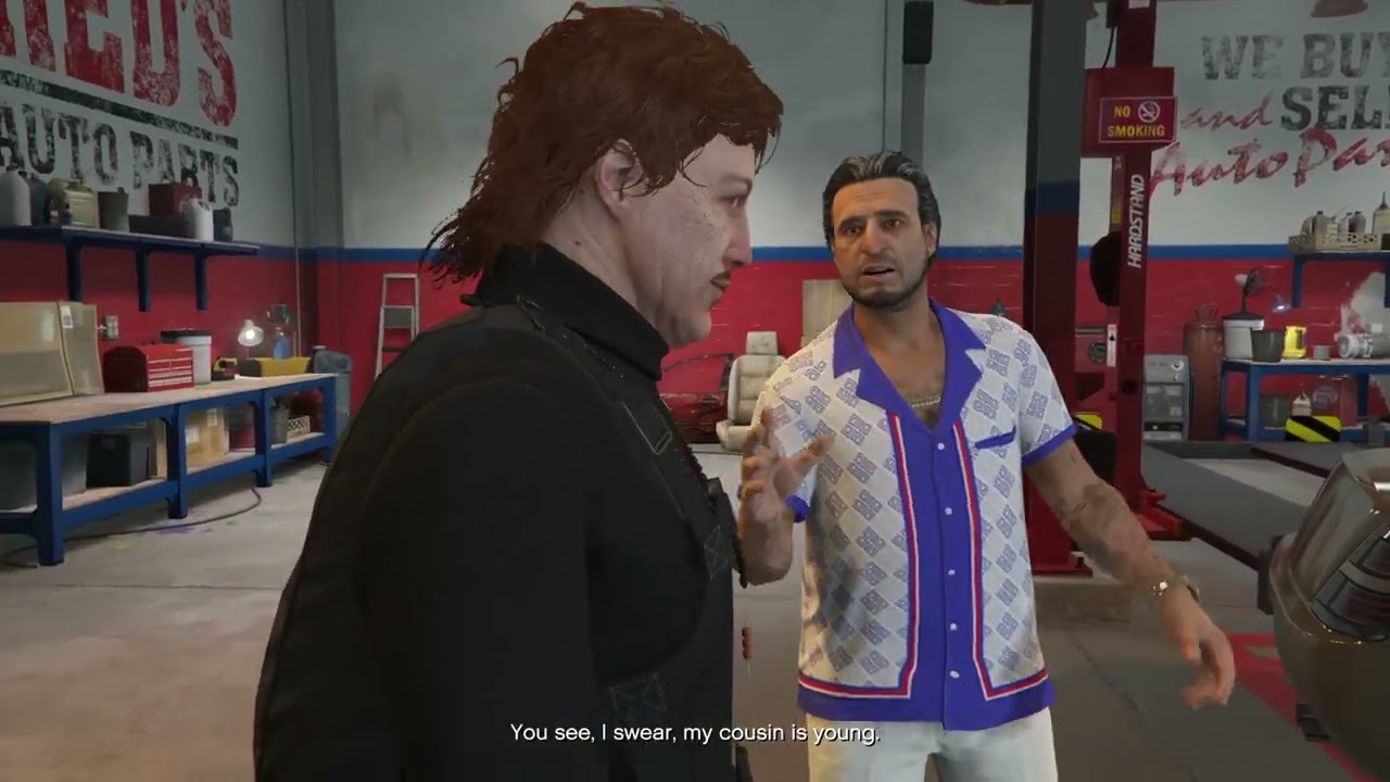Chop Shop DLC Cutscene - GTA Online