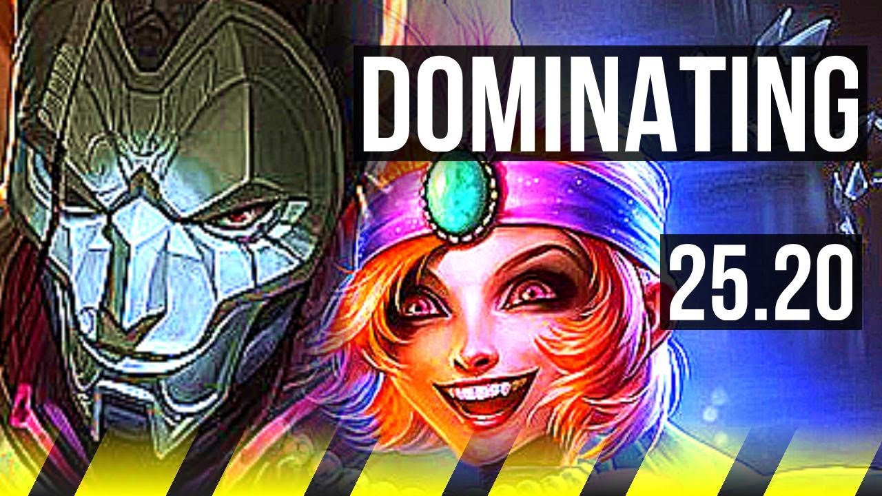 JHIN & Sylas vs JINX & Nami (ADC) | Dominating | EUW Master | 25.20