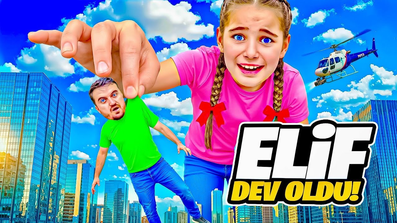 ELİF SİNEM SÜT İÇTİ DEV ADAM OLDU ‼️