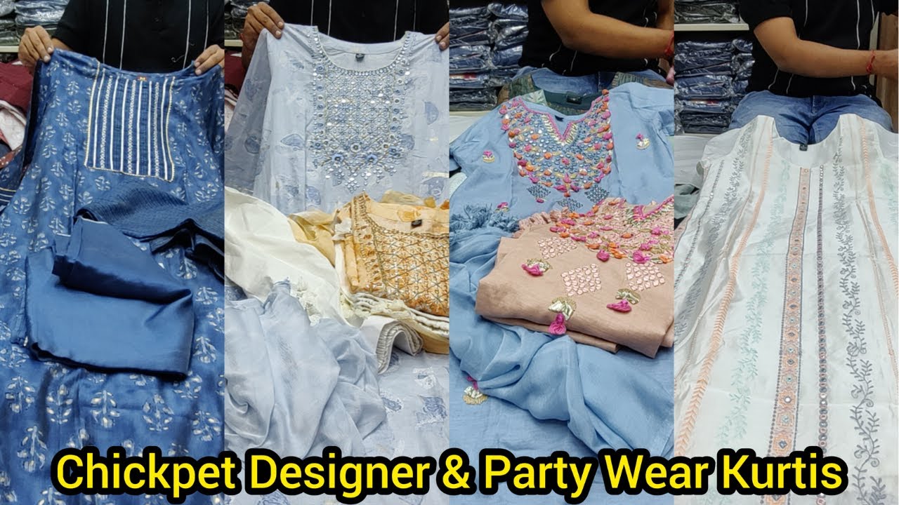 Chickpet *Wholesale Kurti* at 500RS | Wholesale Cotton, Designerwear Kurti in Chickpet Bangalore