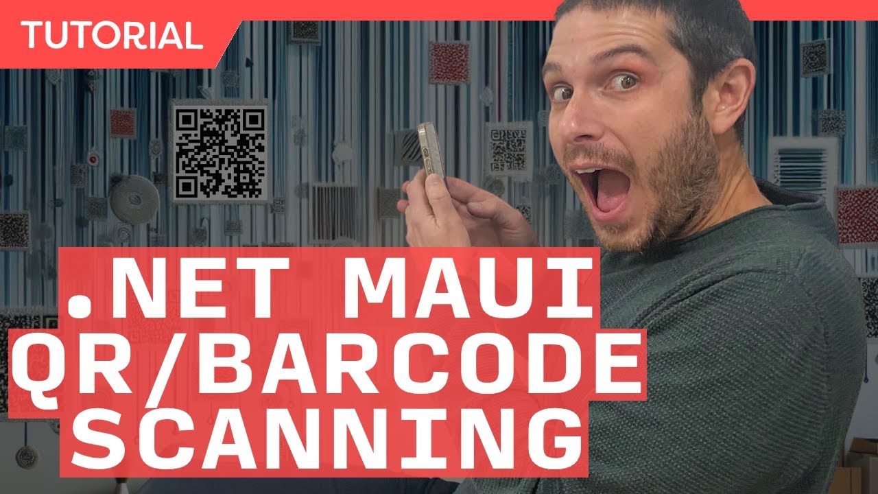 .NET MAUI Сканирование штрих-кодов и QR-кодов как ПРОФЕССИОНАЛ!