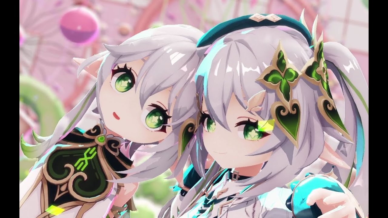 【Genshin Impact MMD／4K／60FPS】Nahida【Drop Pop Candy】