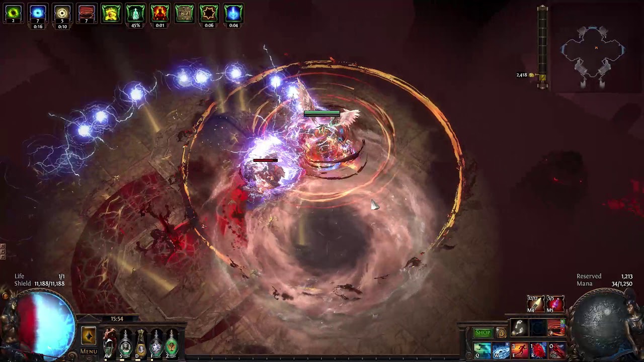 [3.10] CoC Ball Lightning Assassin - Ahuatotli (952 depth)