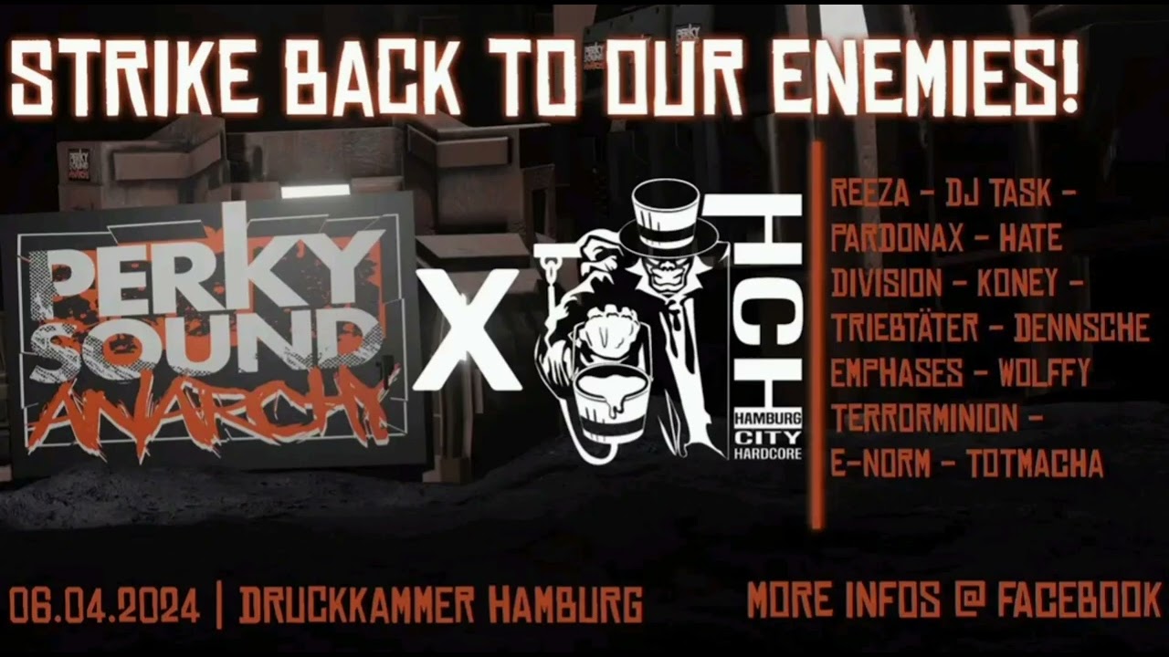 Dennsche Speedcore Vinyl Mix small tribute to iGoA  @ Strike Back to our Enemies 06.04.23 Hamburg
