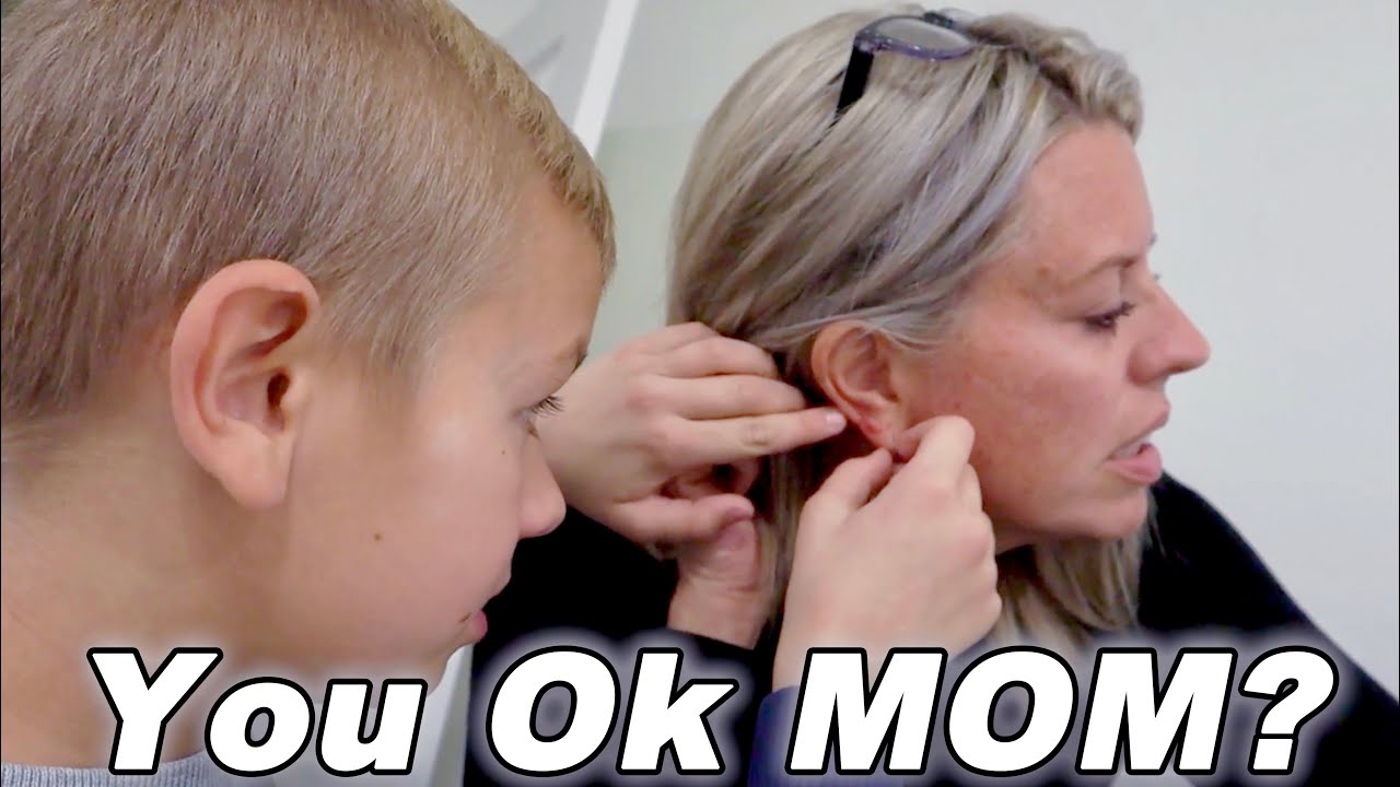Mom Cut Her EAR!