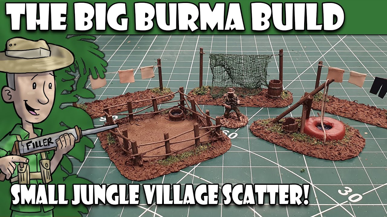 Making Jungle Village Scatter Terrain (BBB#13)