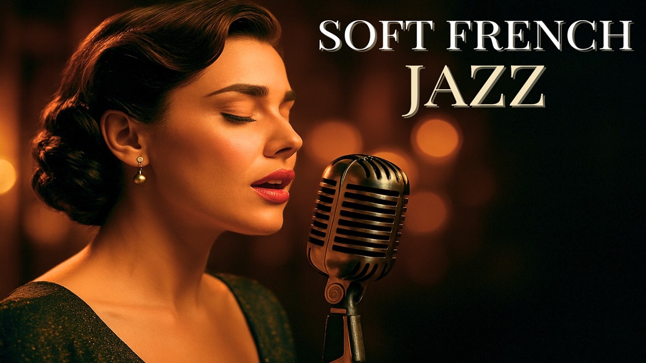 Soft French Jazz🌹Elegant Background Music for Relaxing