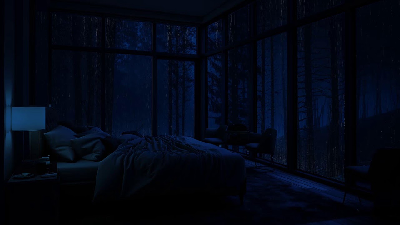 Sleep Better Tonight with Rain and Calm Night Atmosphere 🌧️💤