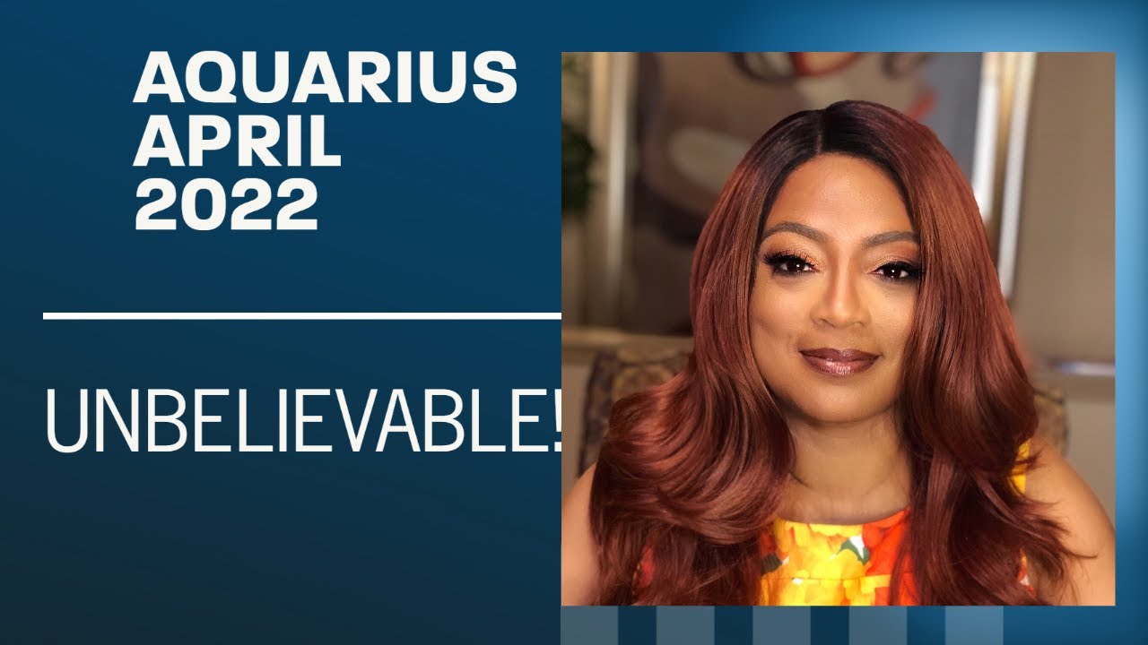 AQUARIUS ♒️ &ldquo;SOMEBODY IS FALLING IN LOVE!&rdquo; APRIL 2022