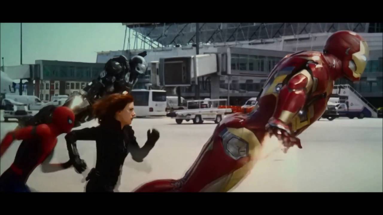 Captain america civil war airport fight tribute
